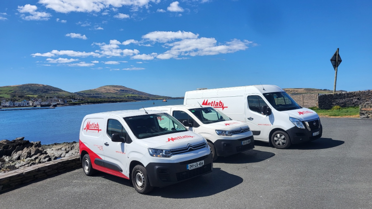 WH Scott group Metlab division vans