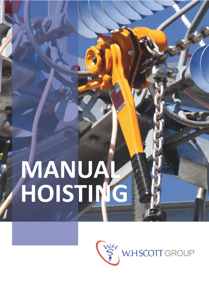 Manual Hoisting catalogue cover