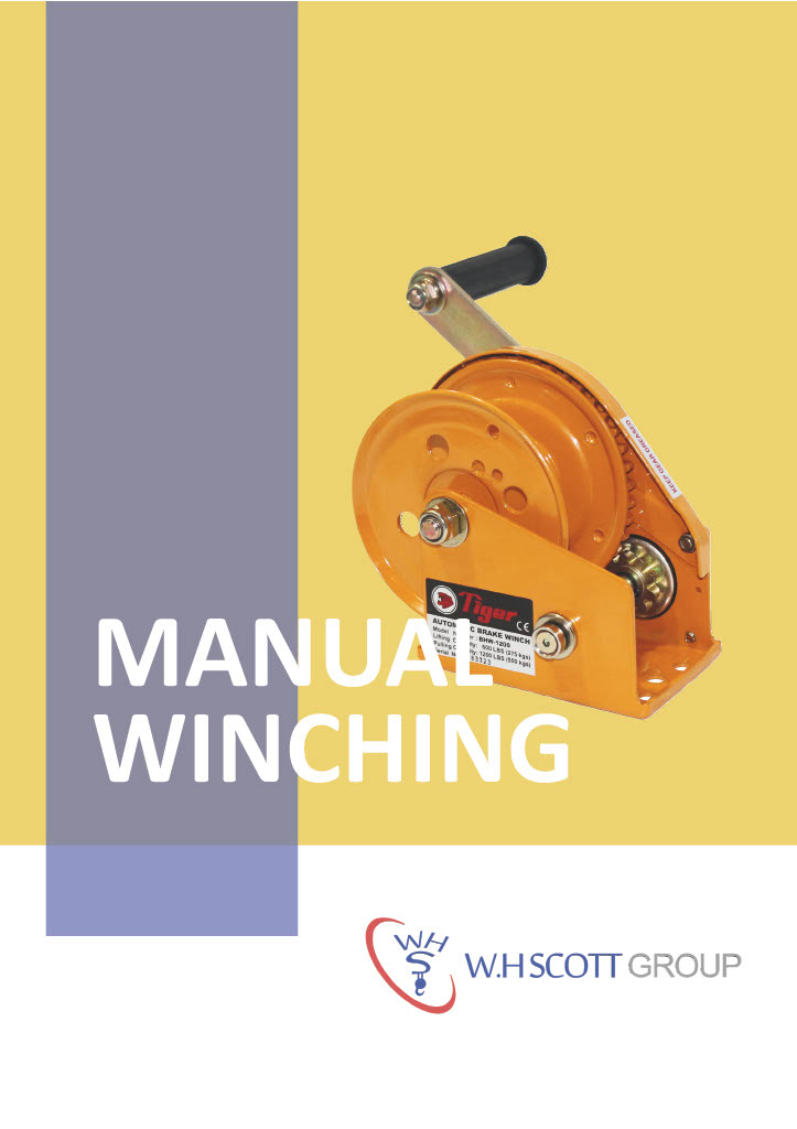 Manual Winching catalogue cover