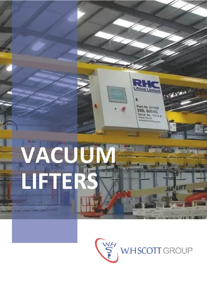 Vacuum Lifters catalogue cover
